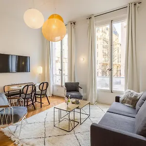  Apartamento Habitat Parisien - 1br-1ba - Bourse Montorgueil Francia